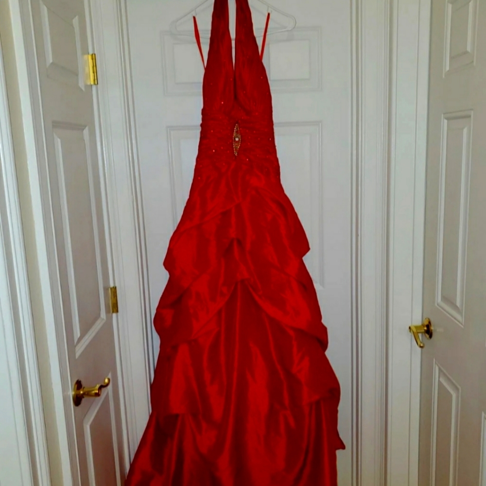 Red Gown